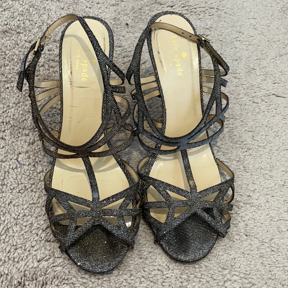 Kate Spade strappy sandal heels